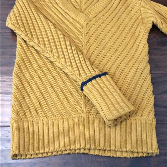Grey Jason Wu Mustard Wool Sweater XS - Picture 3 of 8